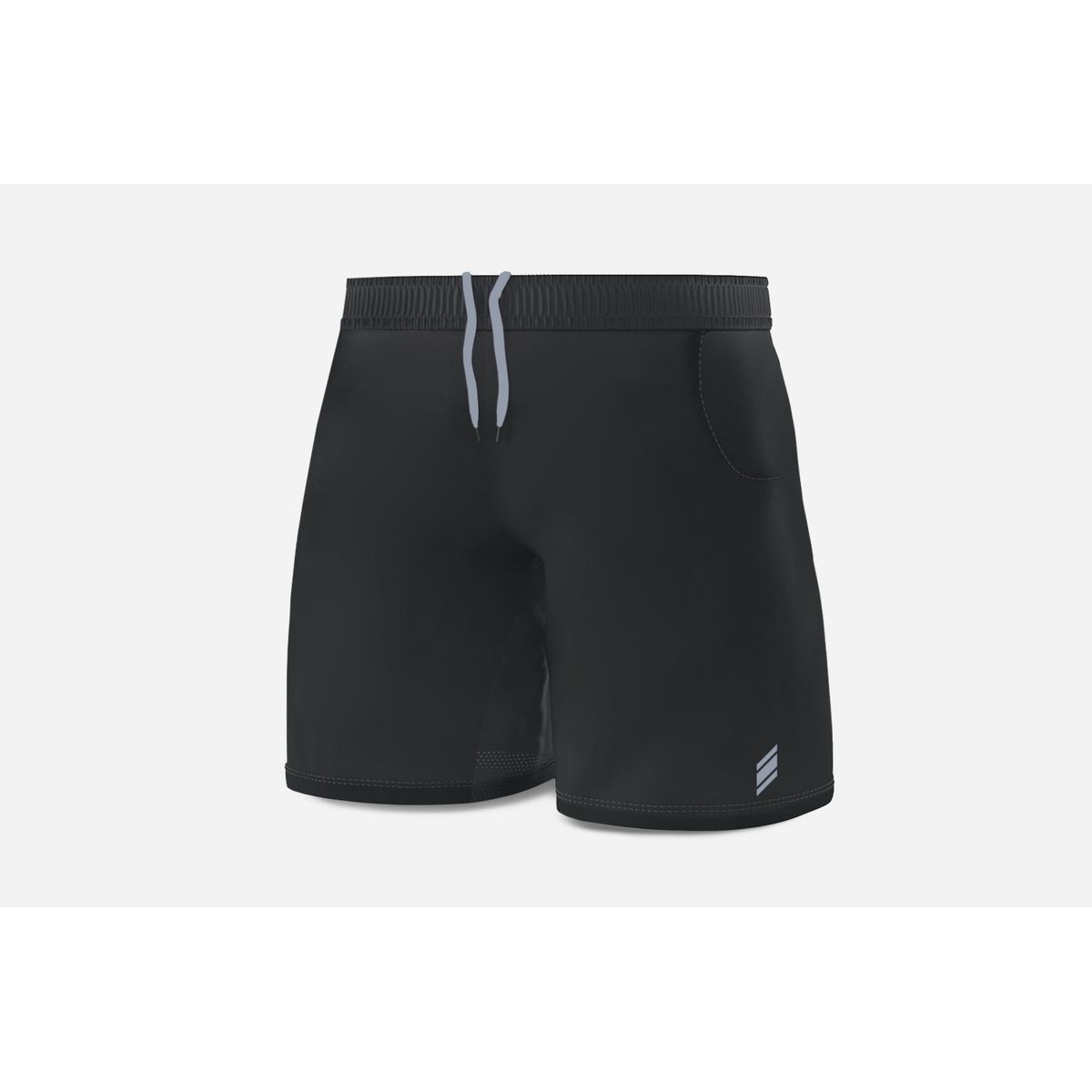 Eye Shorts (Black-Grey) - M