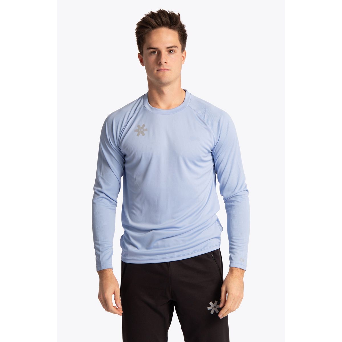 Osaka Men Training Tee Long Sleeve (Sky Blue) - XL