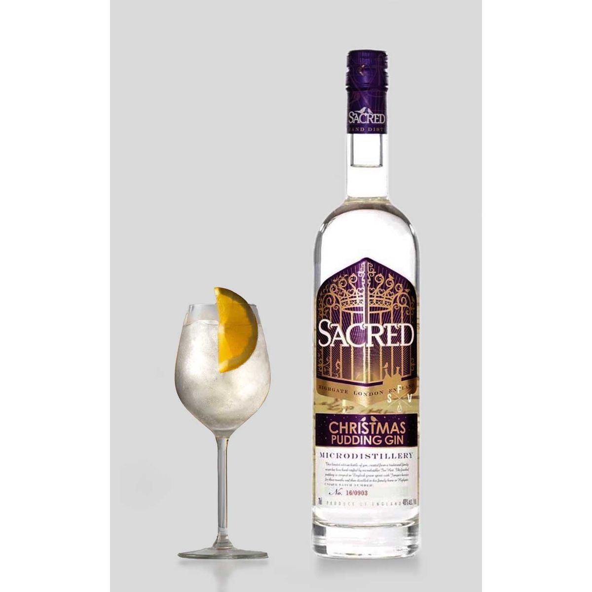 Sacred Christmas Pudding Gin