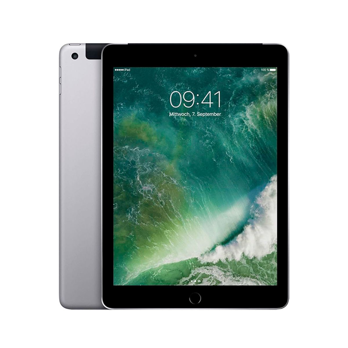 Brugt iPad 9.7" 5. Gen (2017) Cellular - 128GB / Som ny / Space Grey