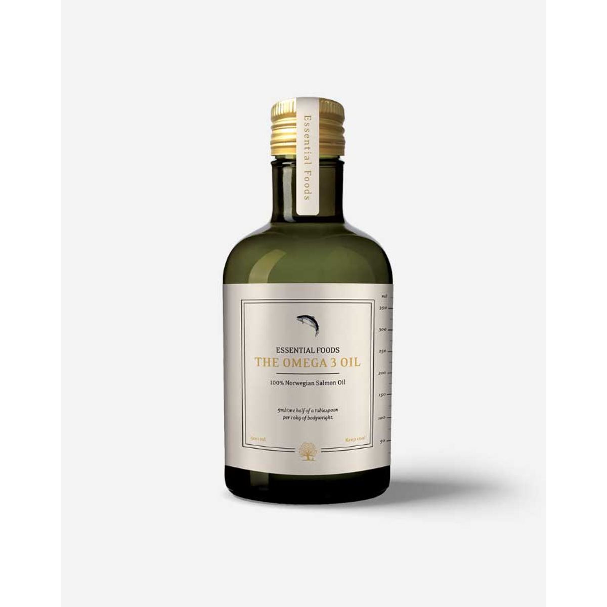 Lakseolie fra Essential Foods - The Omega 3 Oil (500 ml)