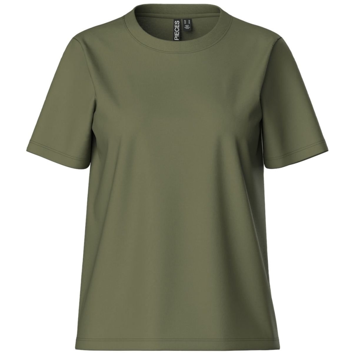 PIECES dame t-shirt PCRIA - Deep Lichen Green