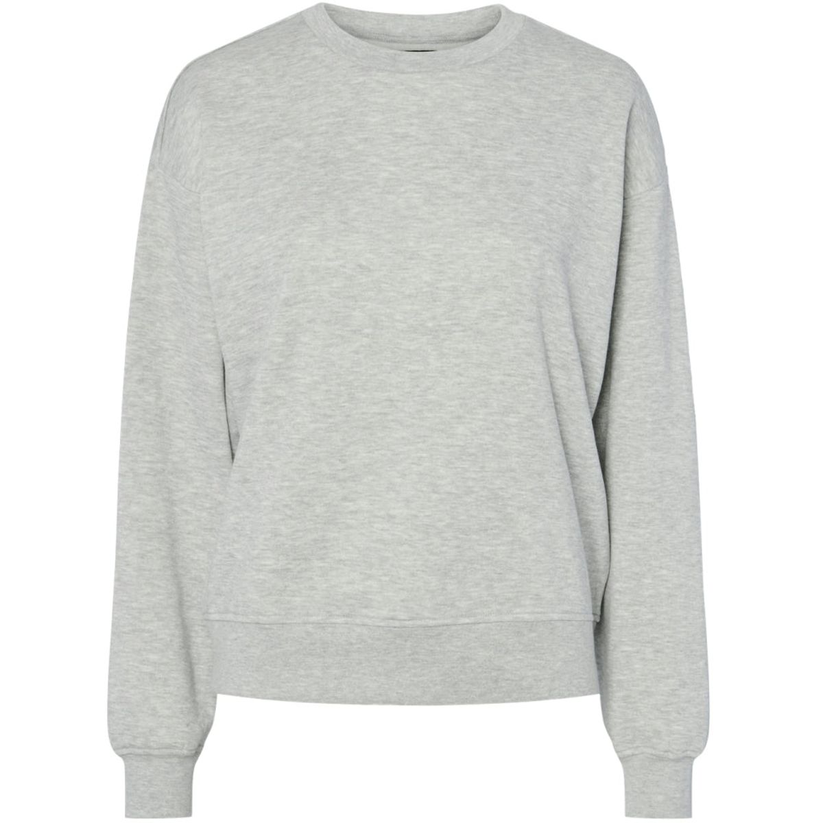 PIECES dame sweatshirt PCCHILLI - Light Grey Melange