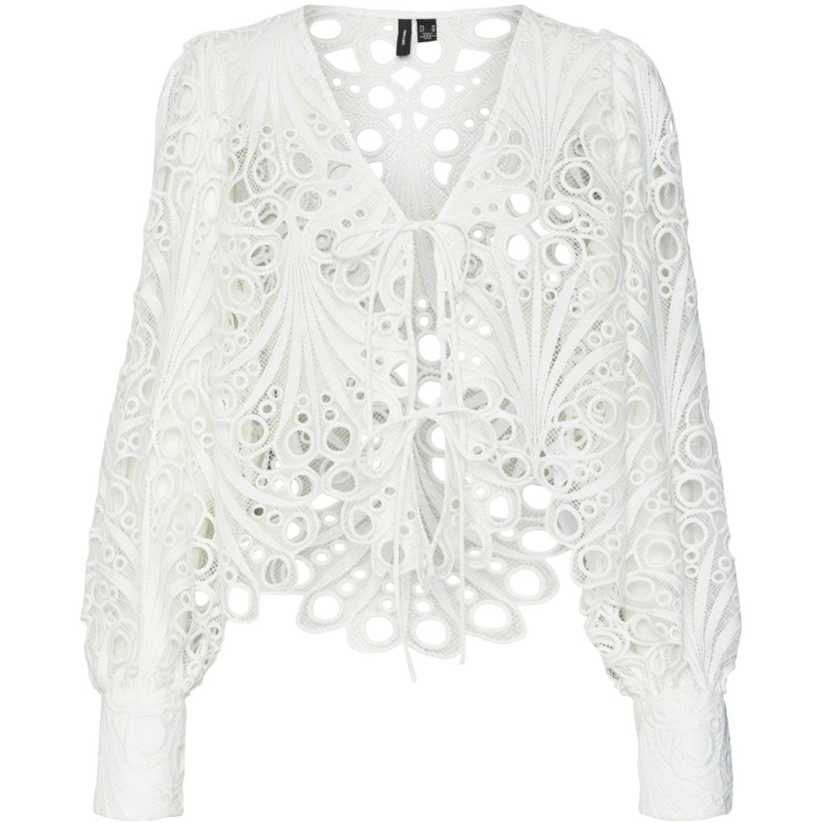 VERO MODA dame bluse VMNIKKI - Snow white