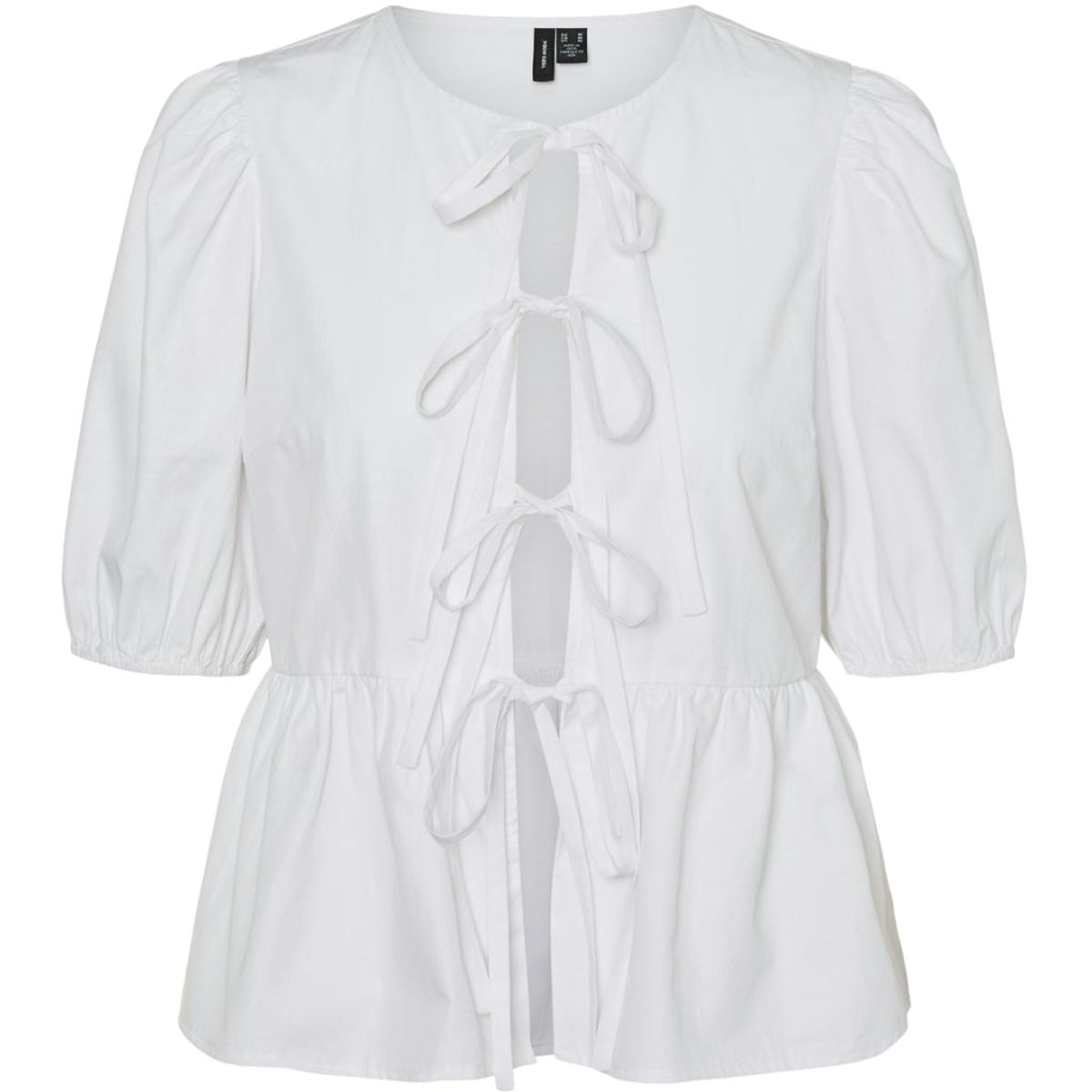 VERO MODA dame bluse VMELLY - Bright White