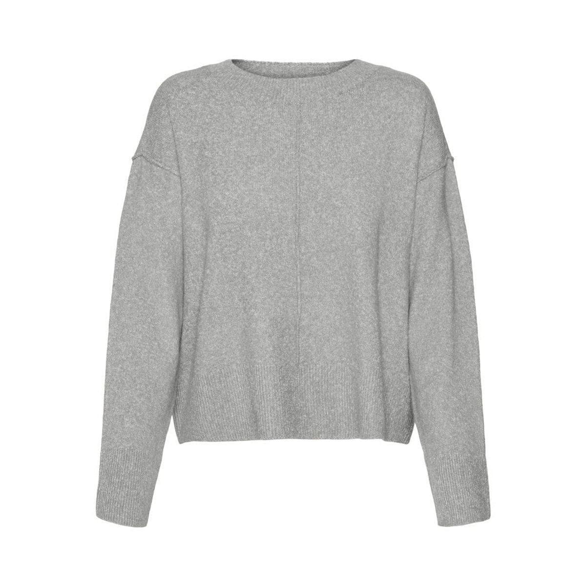 VERO MODA dame strik VMESTI - Light Grey Melange