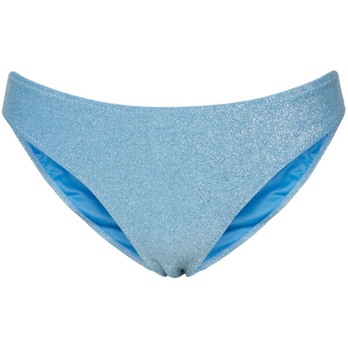 Pieces dame bikini underdel PCBLING - Alaskan Blue Silver lurex