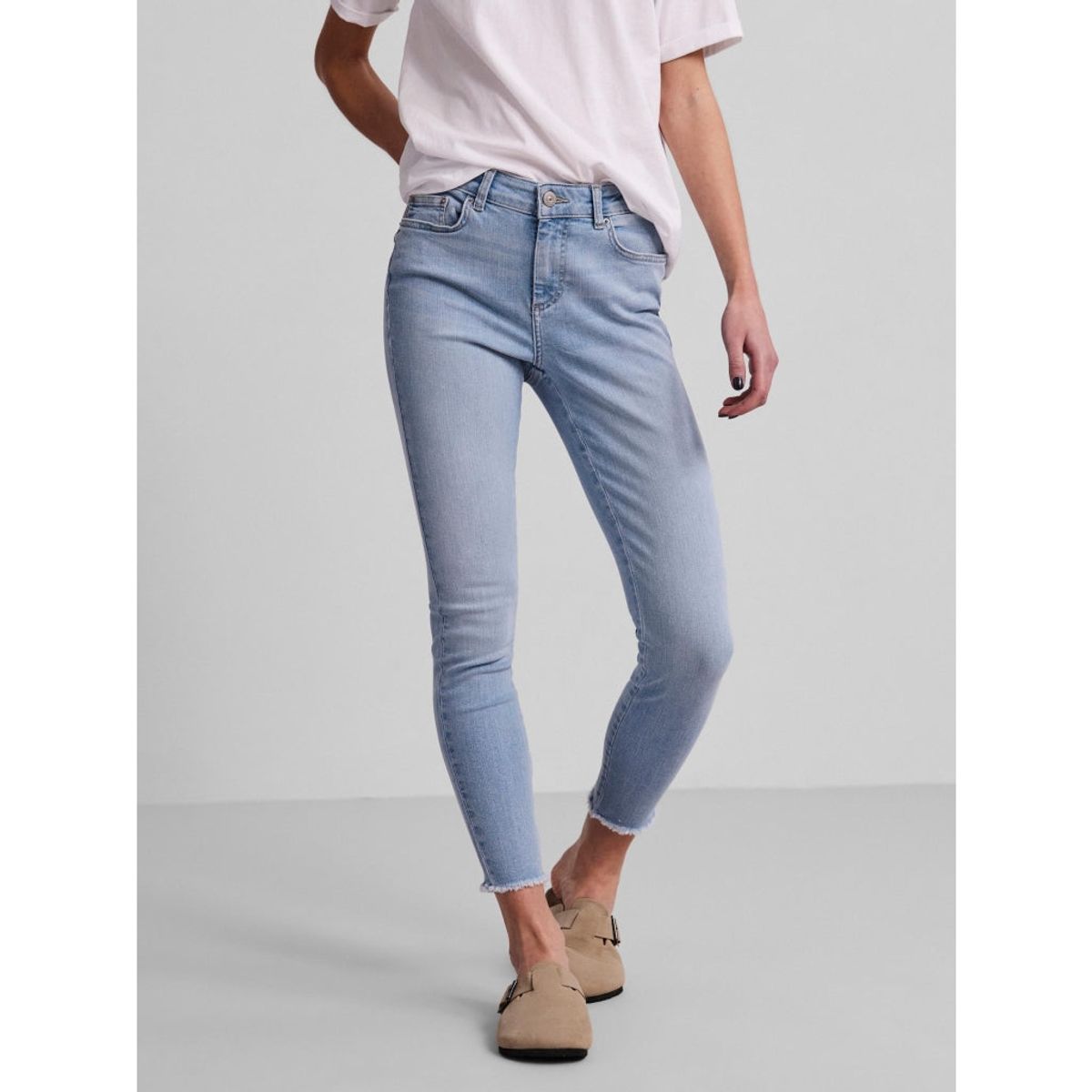 Pieces dame jeans PCDELLY - Light Blue Denim