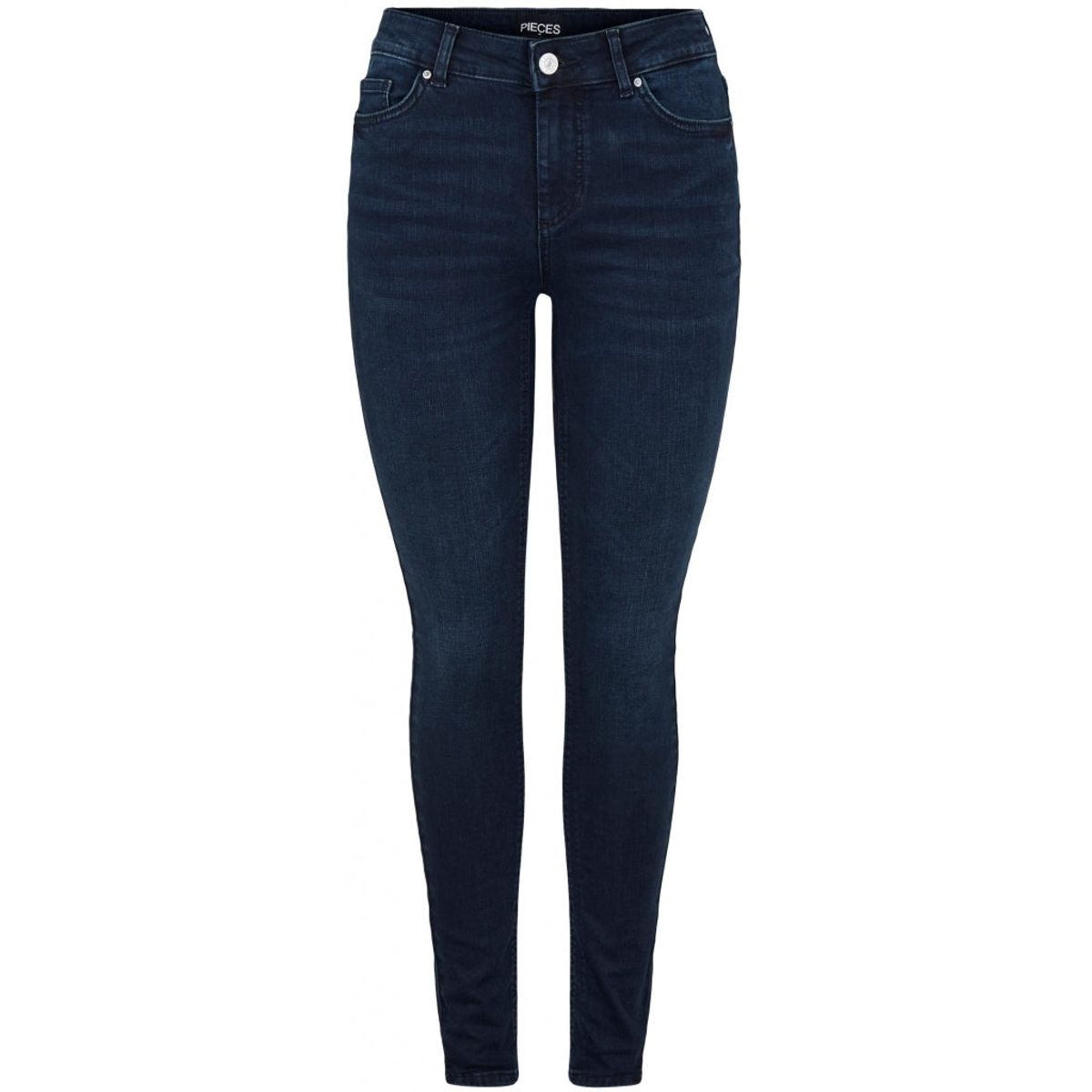 Pieces dame jeans PCDELLY - Dark Blue