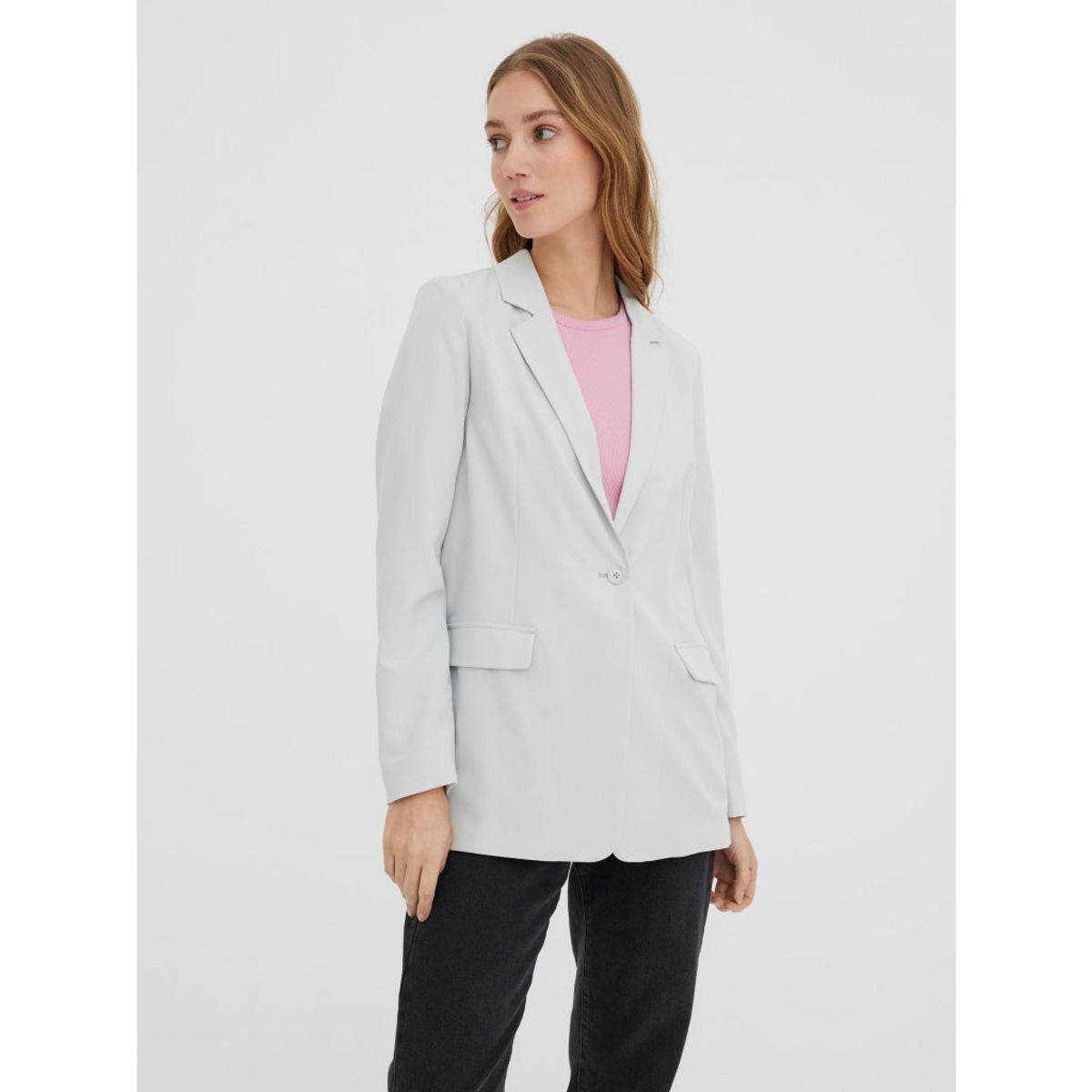 Vero Moda dame blazer VMZELDA - Glacier Gray