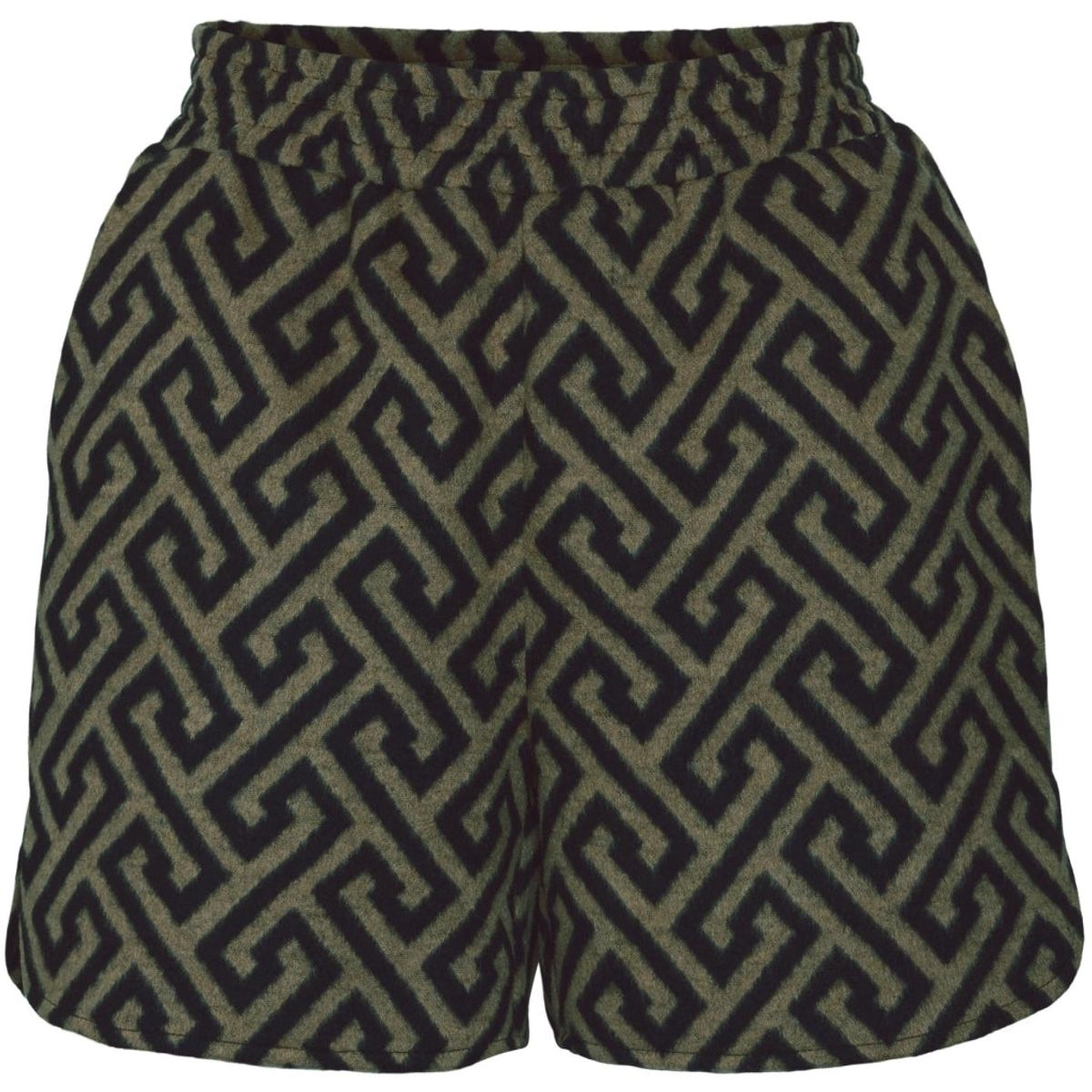 Vero Moda dame shorts VMBRENDASOFIA - Ivy Green Black