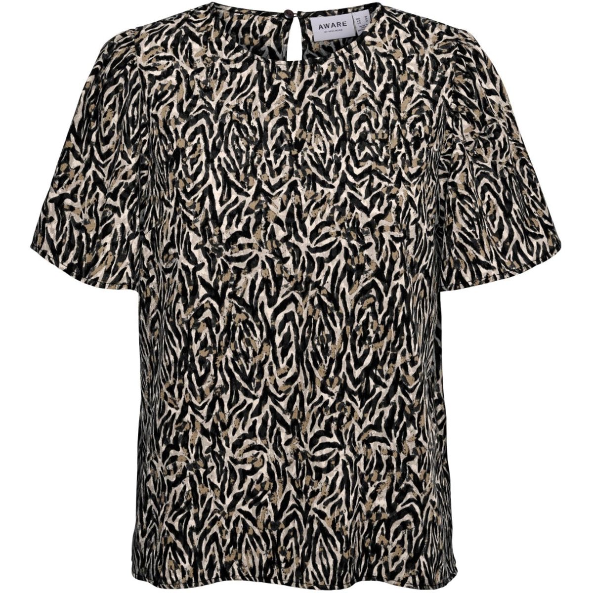 Vero moda dame bluse VMSIENNA - Travertine