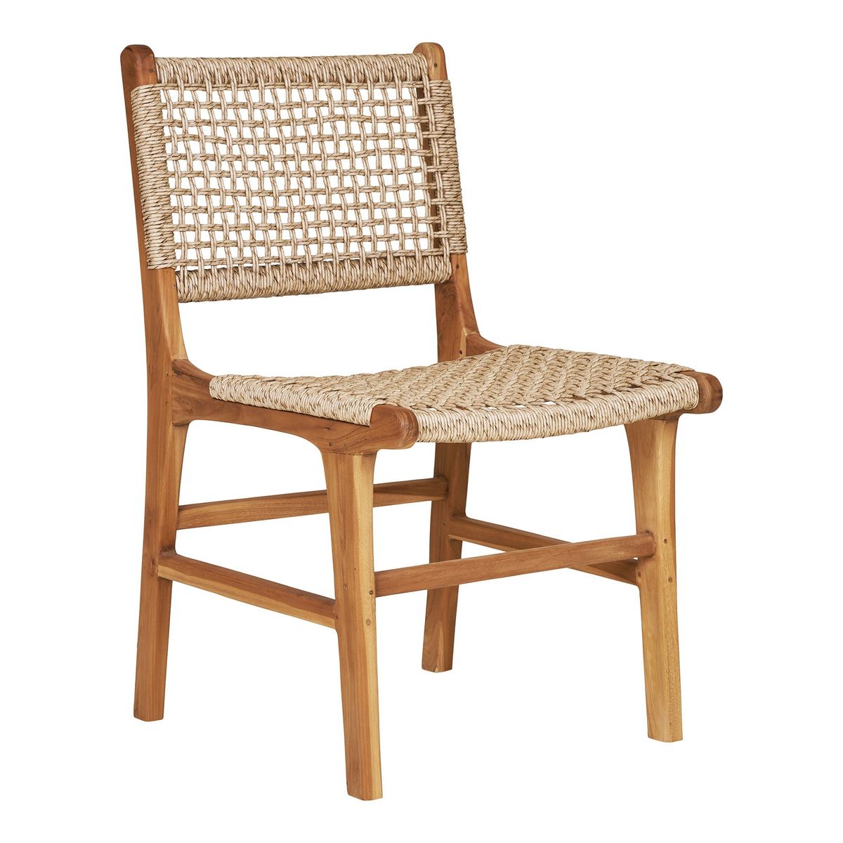 Derby Spisebordsstol u. armlæn - Spisebordsstol u. armlæn, teak/polyrattan, natur