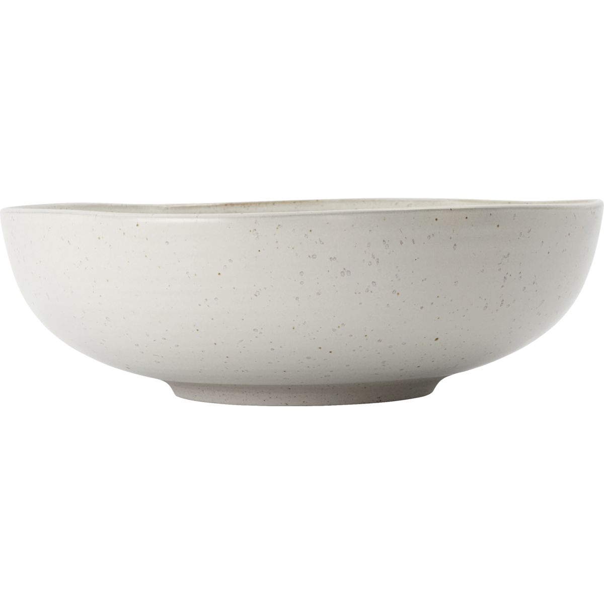 Skål, HDPion, Grå;Hvid - Grey/White / Stoneware / h: 7 cm, dia: 22 cm