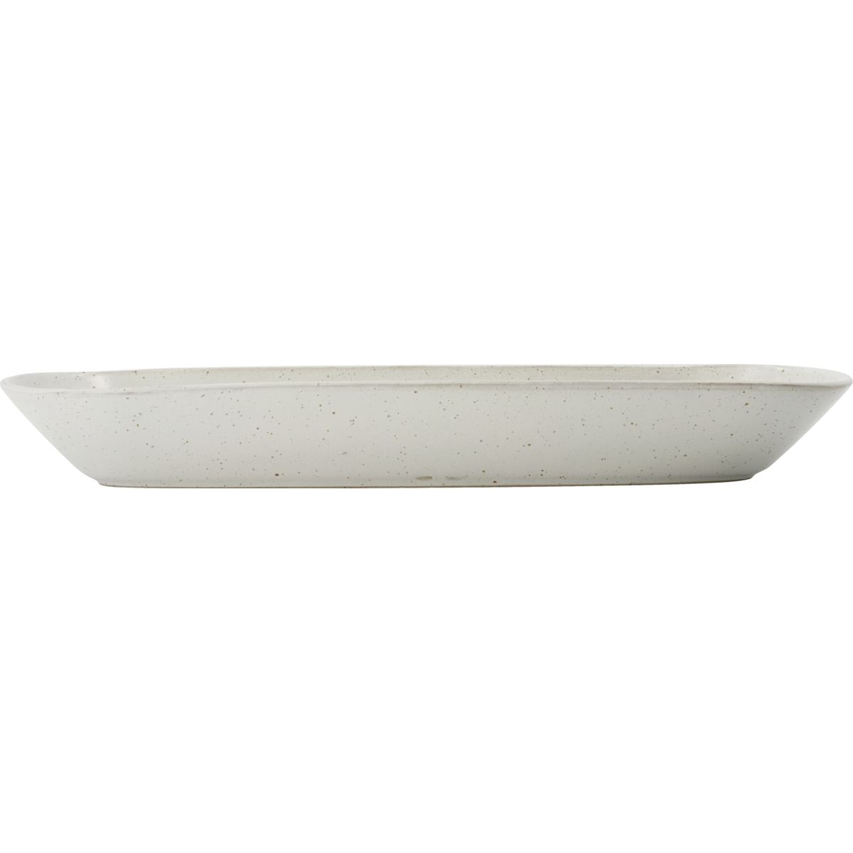 Serveringsfad, HDPion, Grå;Hvid - Grey/White / Stoneware / l: 35 cm, w: 11.5 cm, h: 4.5 cm