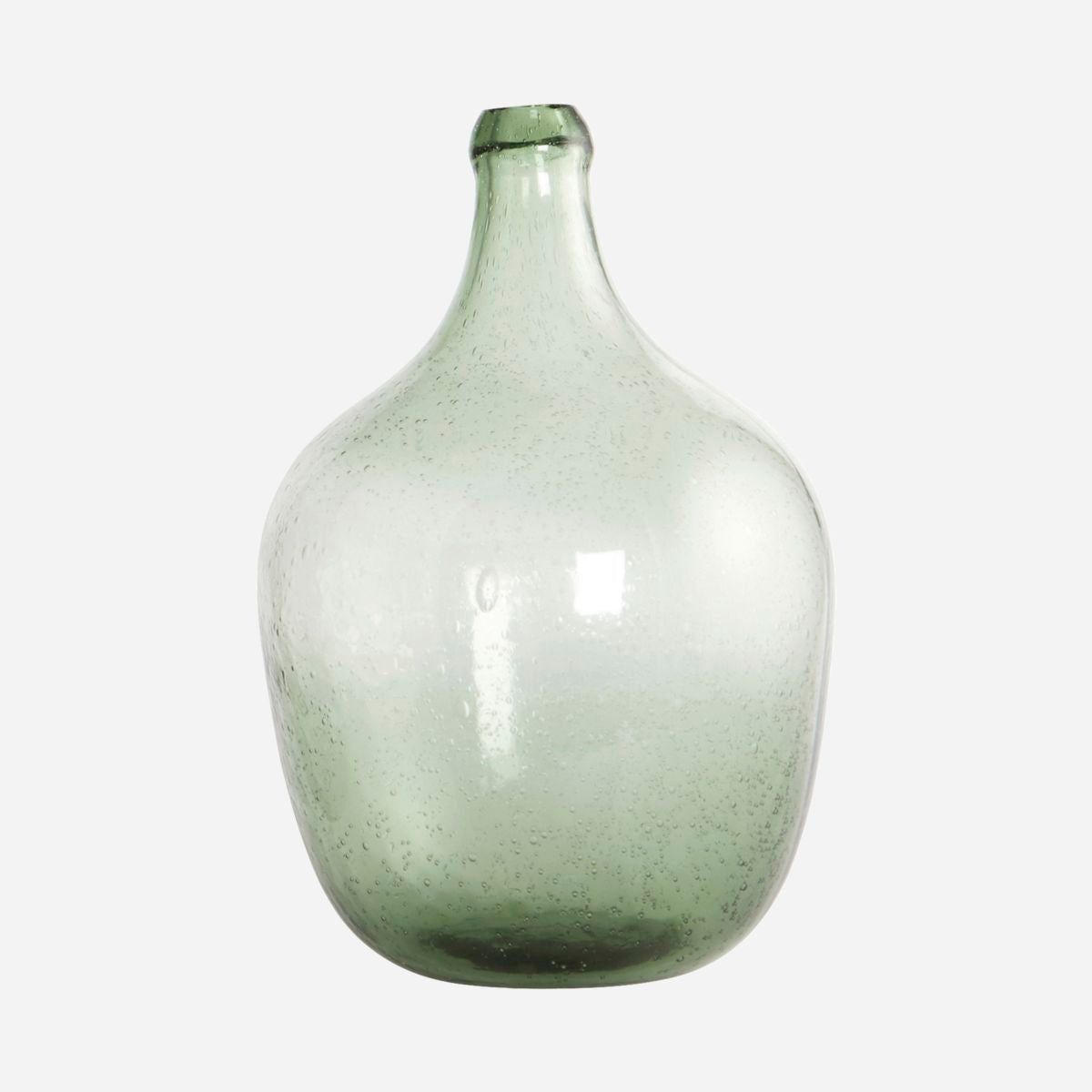 House Doctor - Vase / flaske, Rec, Lysegrøn - h: 30 cm, dia: 19.5 cm - h: 30 cm, dia: 19.5 cm / Lysegrøn