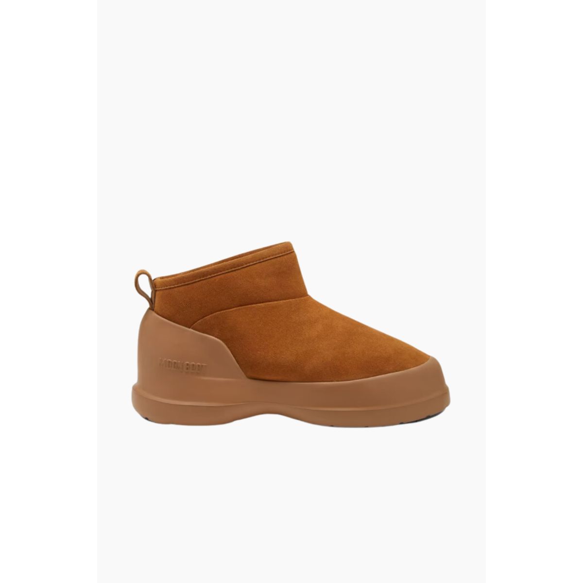 MB Luna Low Boot Suede - Cognac - Moon Boot - Brun 36