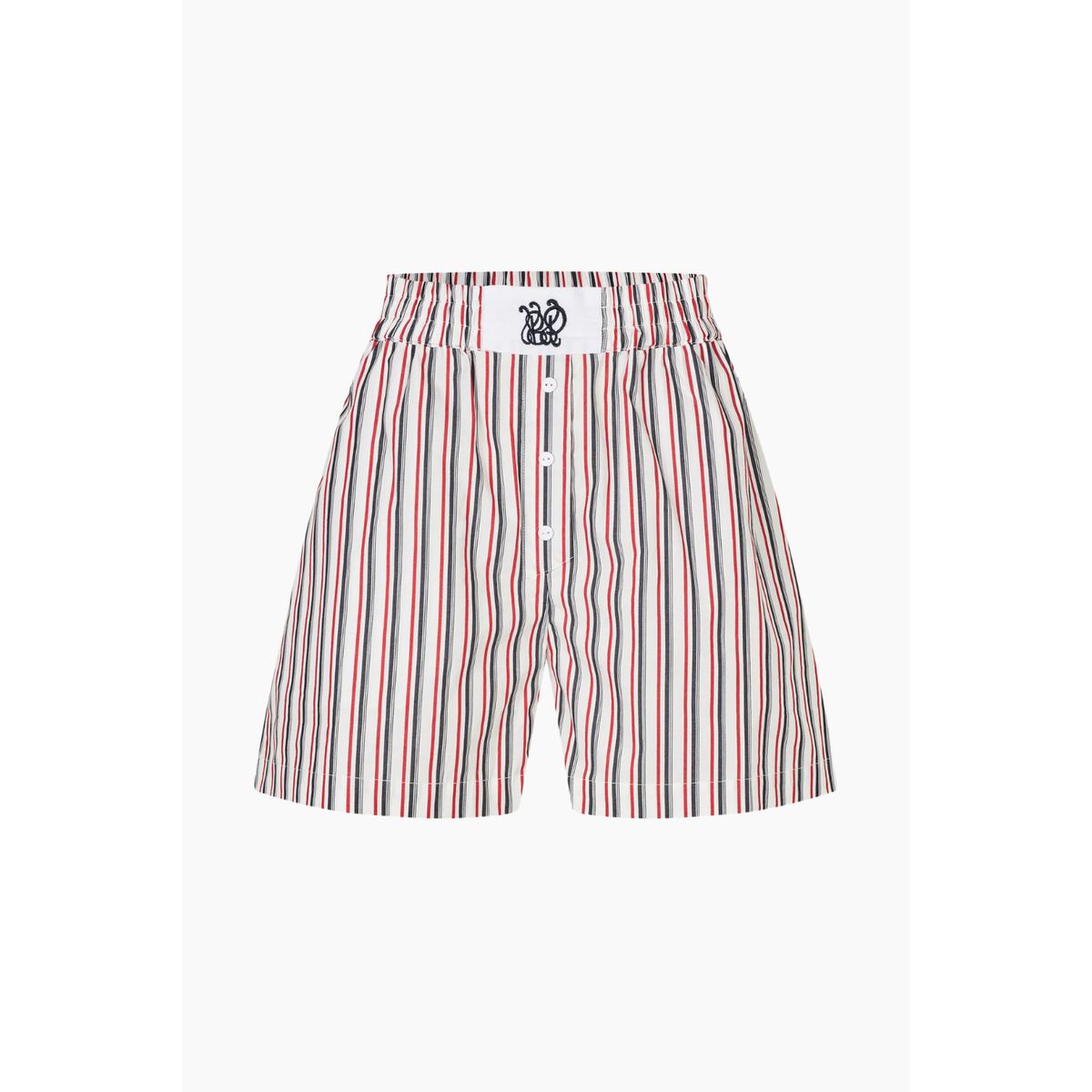 Natie Shorts - Haute Red Stripes - Baum und Pferdgarten - Grå M