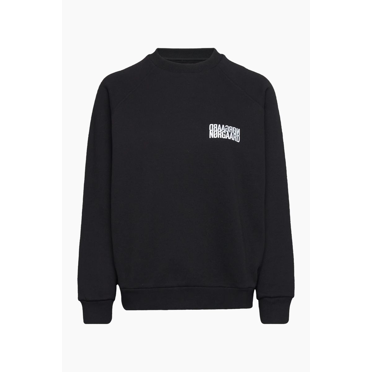 Organic Sweat Allium Sweatshirt - Black - Mads Nørgaard - Sort XS