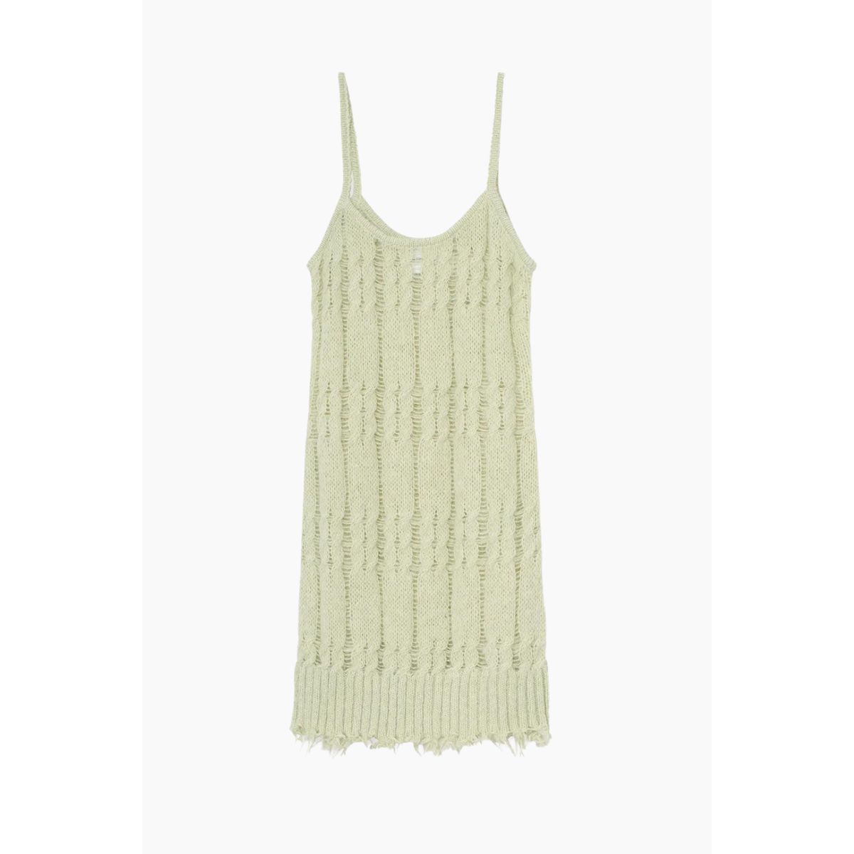 ArmieRS Knit Dress - Pastel Green - Résumé - Grøn M