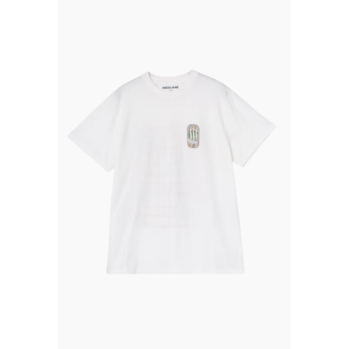 BeiruRS Tee - White - Résumé - Hvid S