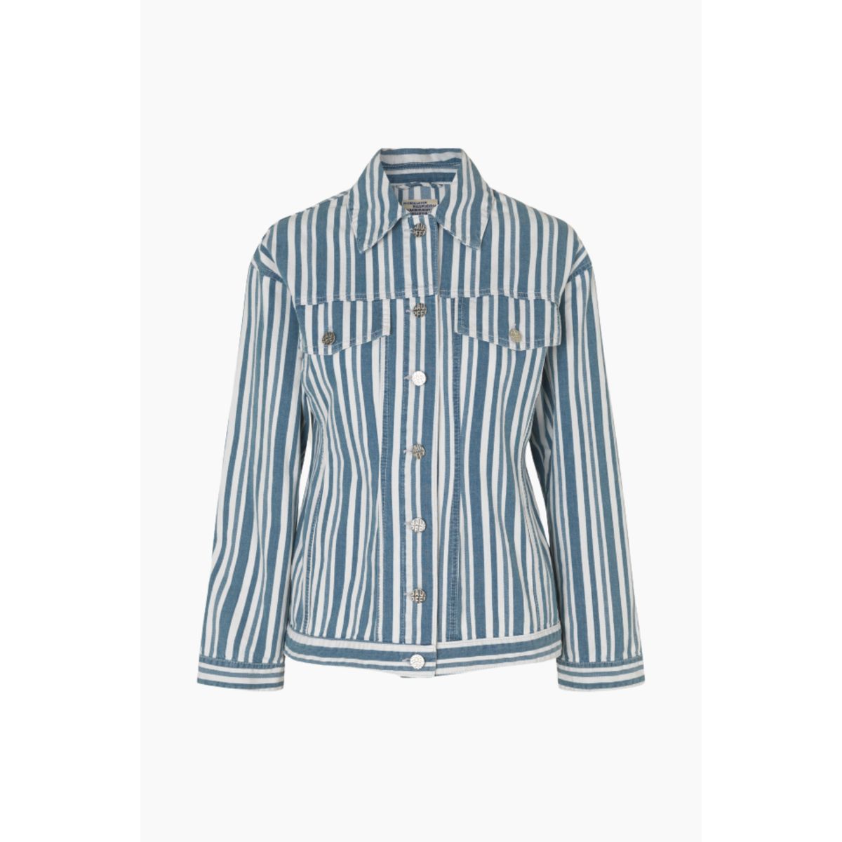 Billie Jacket - Striped Spring Denim - Baum und Pferdgarten - Stribet L