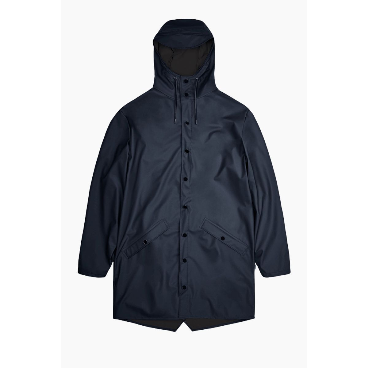 Long Jacket - Navy - Rains - Blå XL