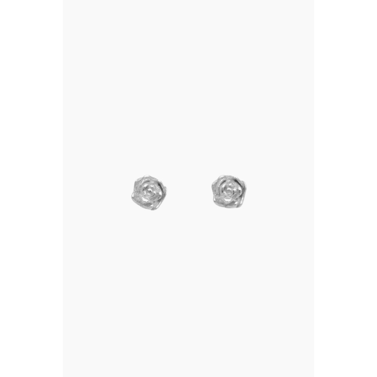 Rose Studs - Silver - Pico - Sølv One Size