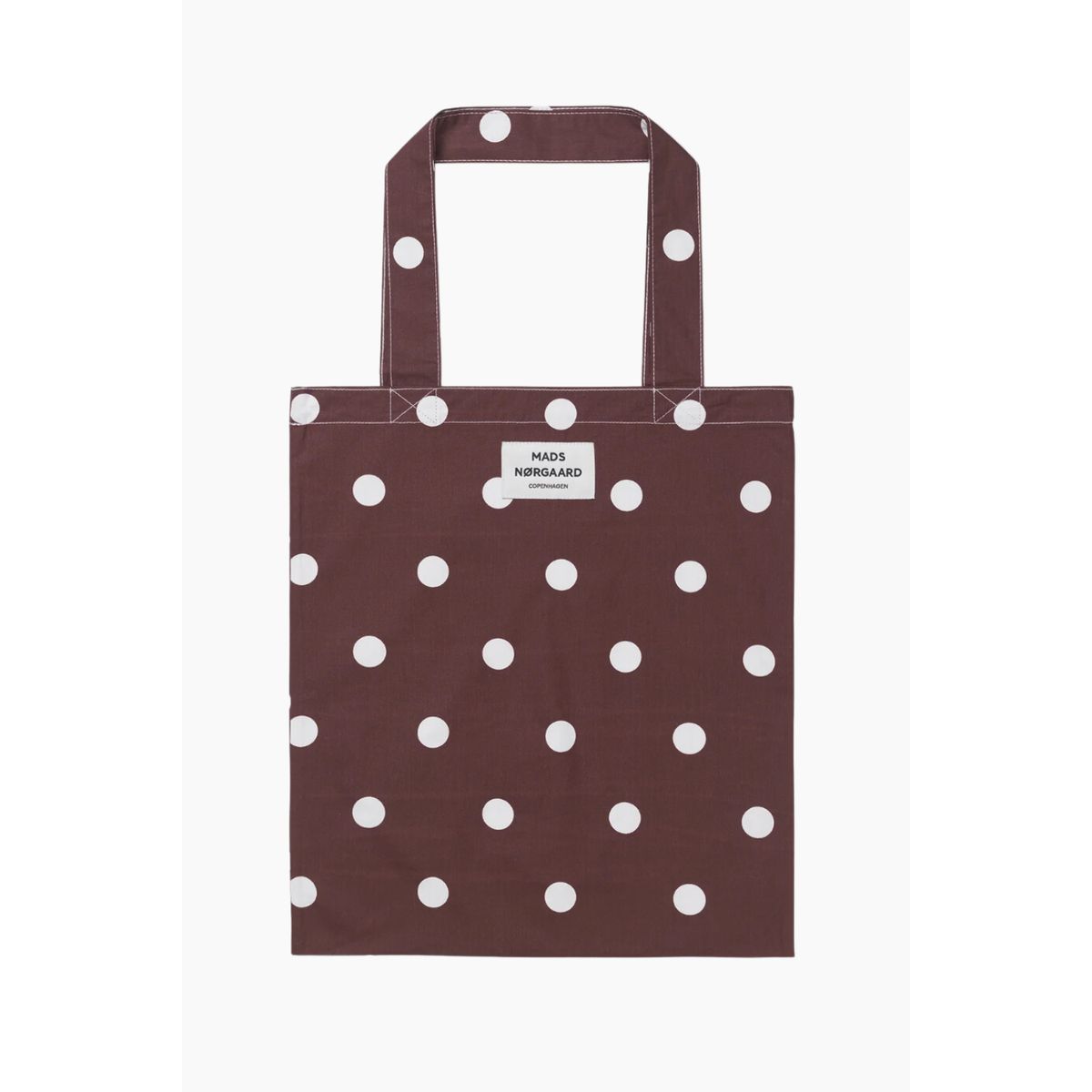 Sacky Atoma Bag - Dot AOP Sassafras/White Alyssum - Mads Nørgaard - Bordeaux One Size