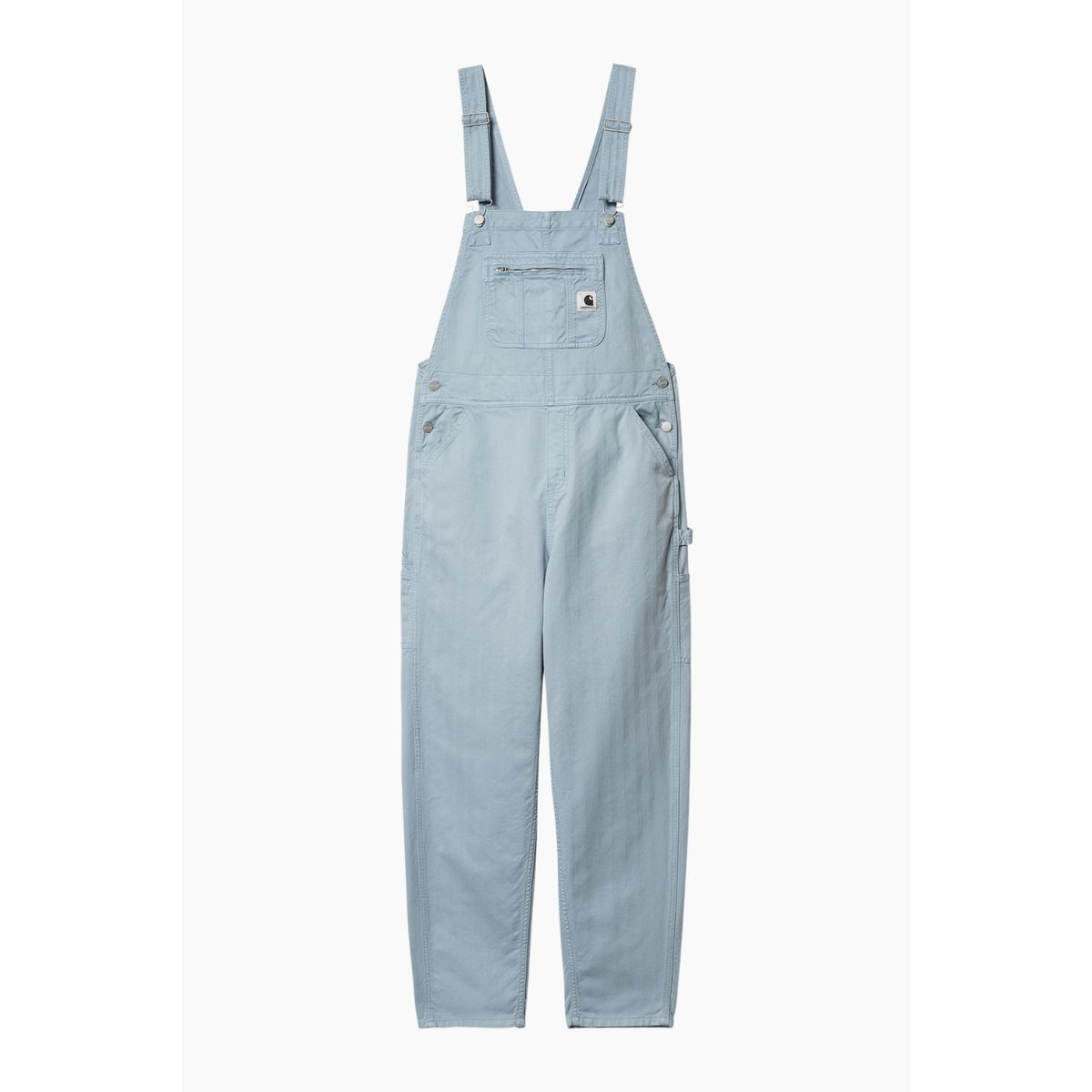 W' Norris Bib Overall - Misty Sky (Garment Dyed) - Carhartt WIP - Blå S