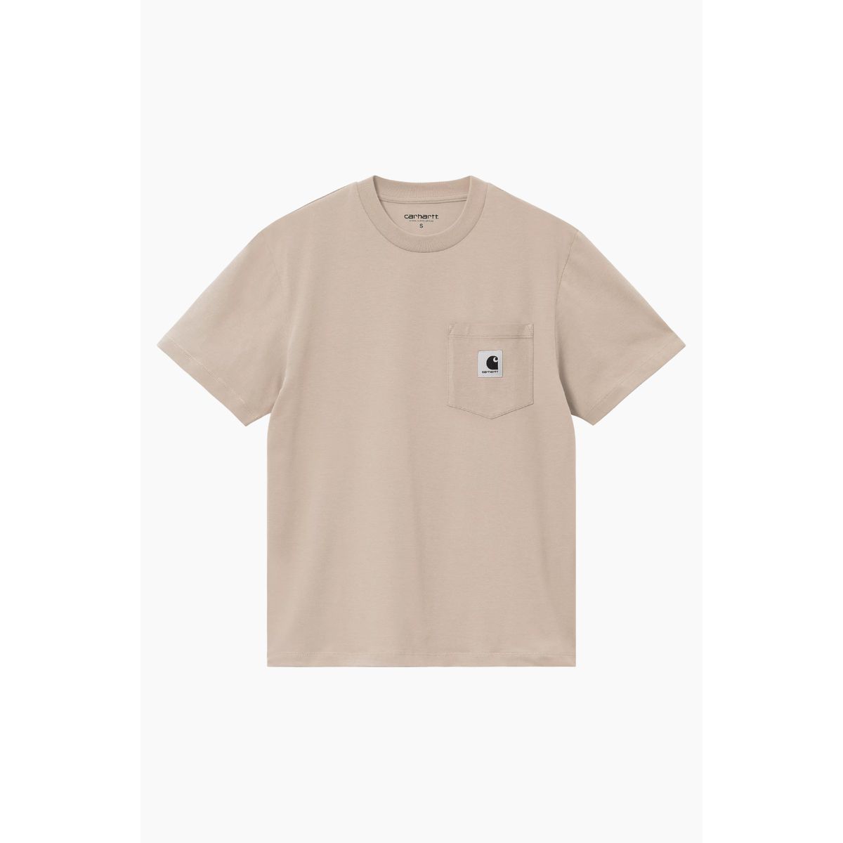 W' S/S Pocket T-shirt - Fleur De Sel - Carhartt WIP - Creme S