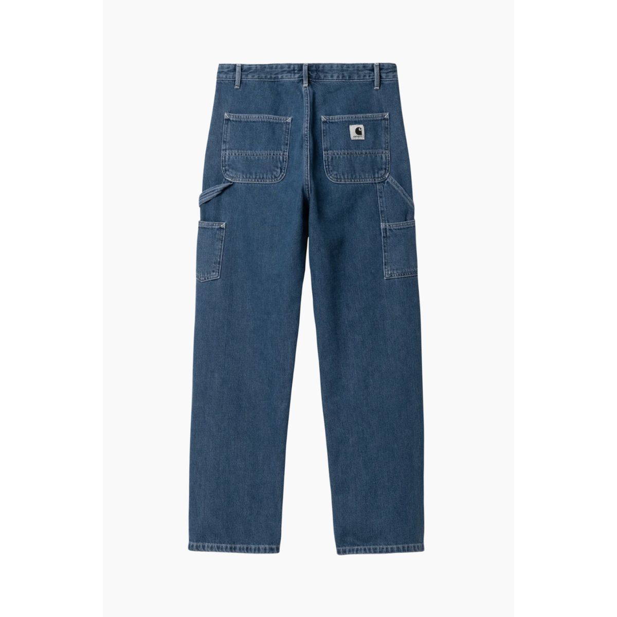 W' Pierce Pant Straight Maverick - Blue Stone Washed - Carhartt WIP - Blå 25