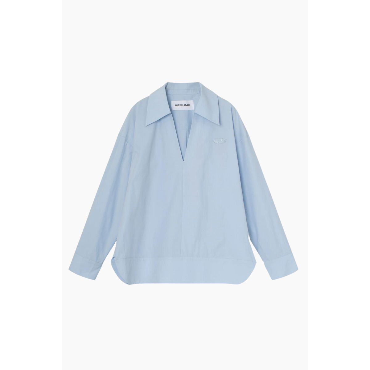 VictoriaRS Shirt - Sky - Résumé - Blå XS