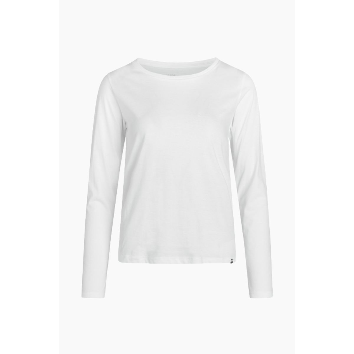 Organic Jersey Tenna Tee - White - Mads Nørgaard - Hvid S