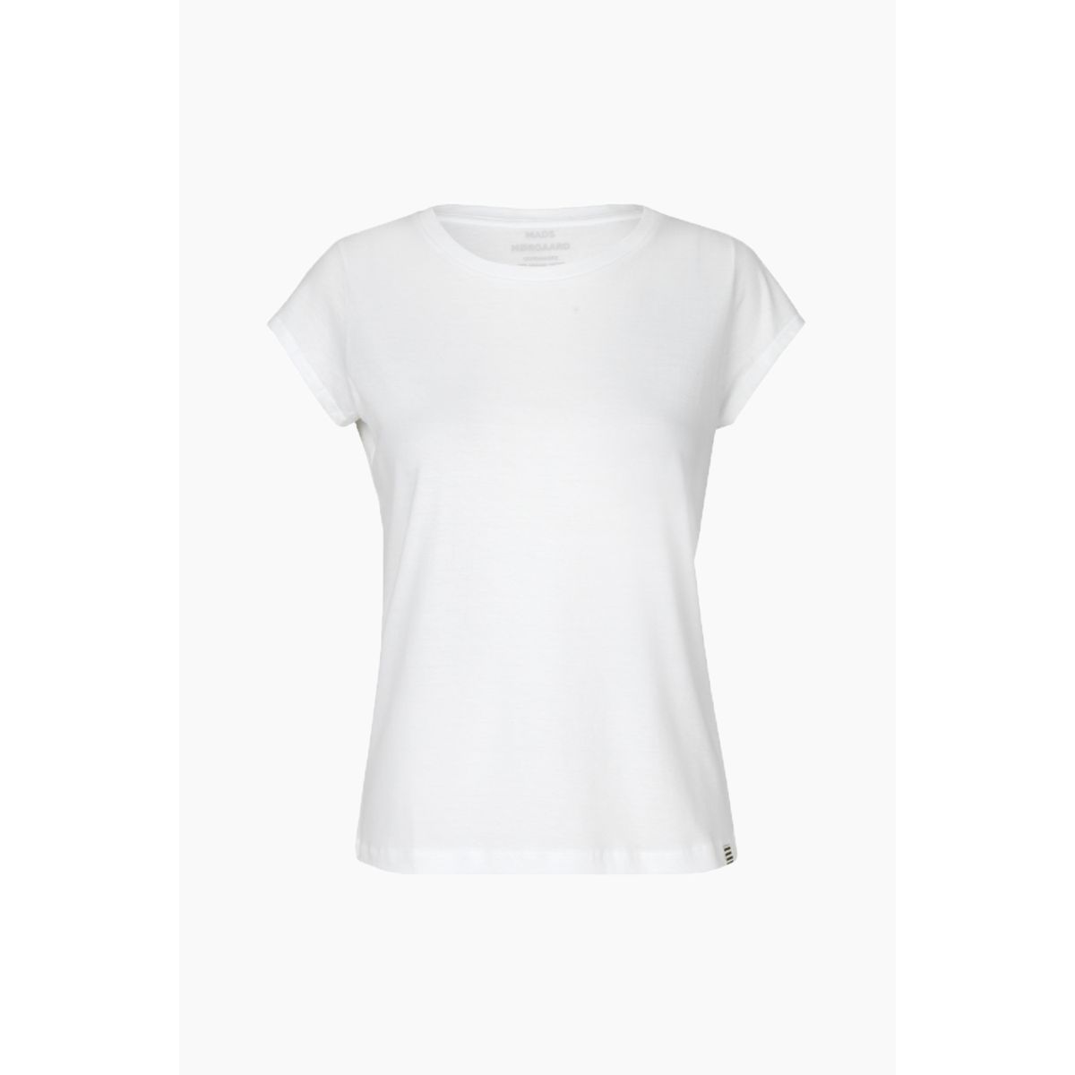 Organic Jersey Teasy Tee - White - Mads Nørgaard - Hvid S