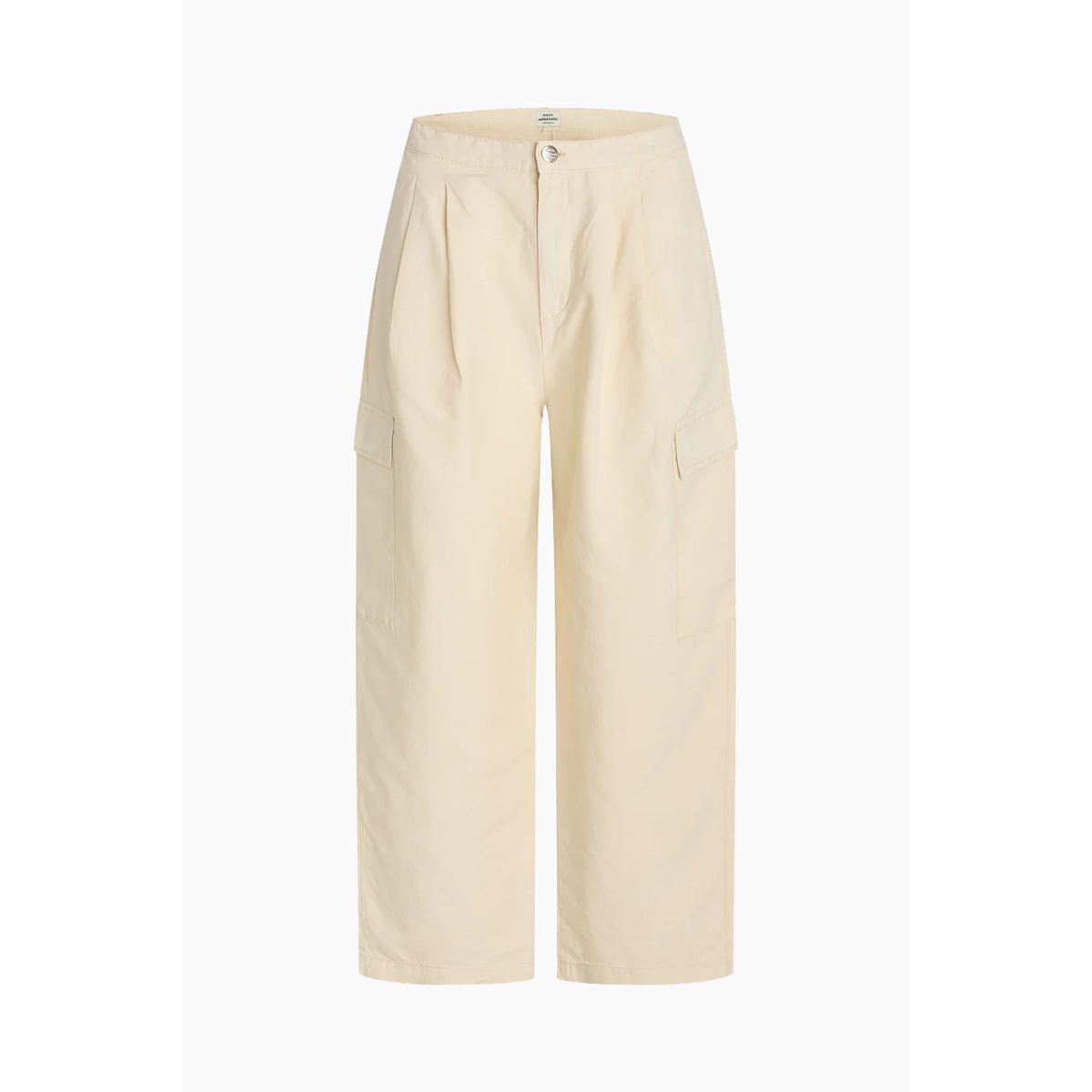 Charlotte Palma Pants - Whitecap Grey - Mads Nørgaard - Beige L