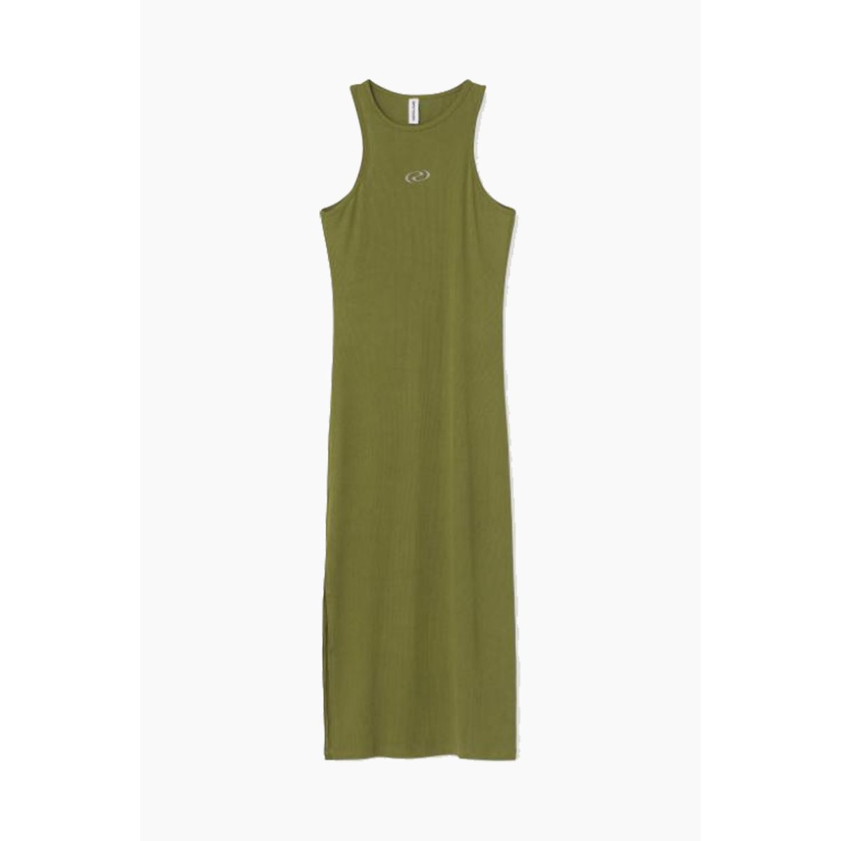 RaffaRS Dress - Bronze Green - Résumé - Grøn S