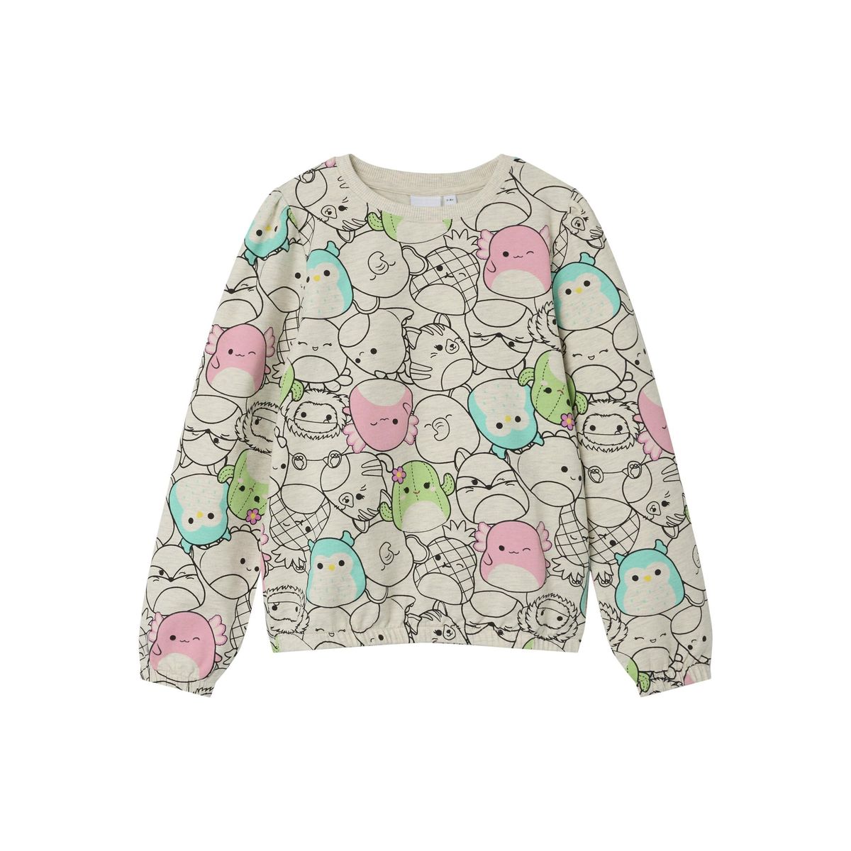 Name It Juba Squishmallows Sweatshirt - Peyote Melange - 110 cm