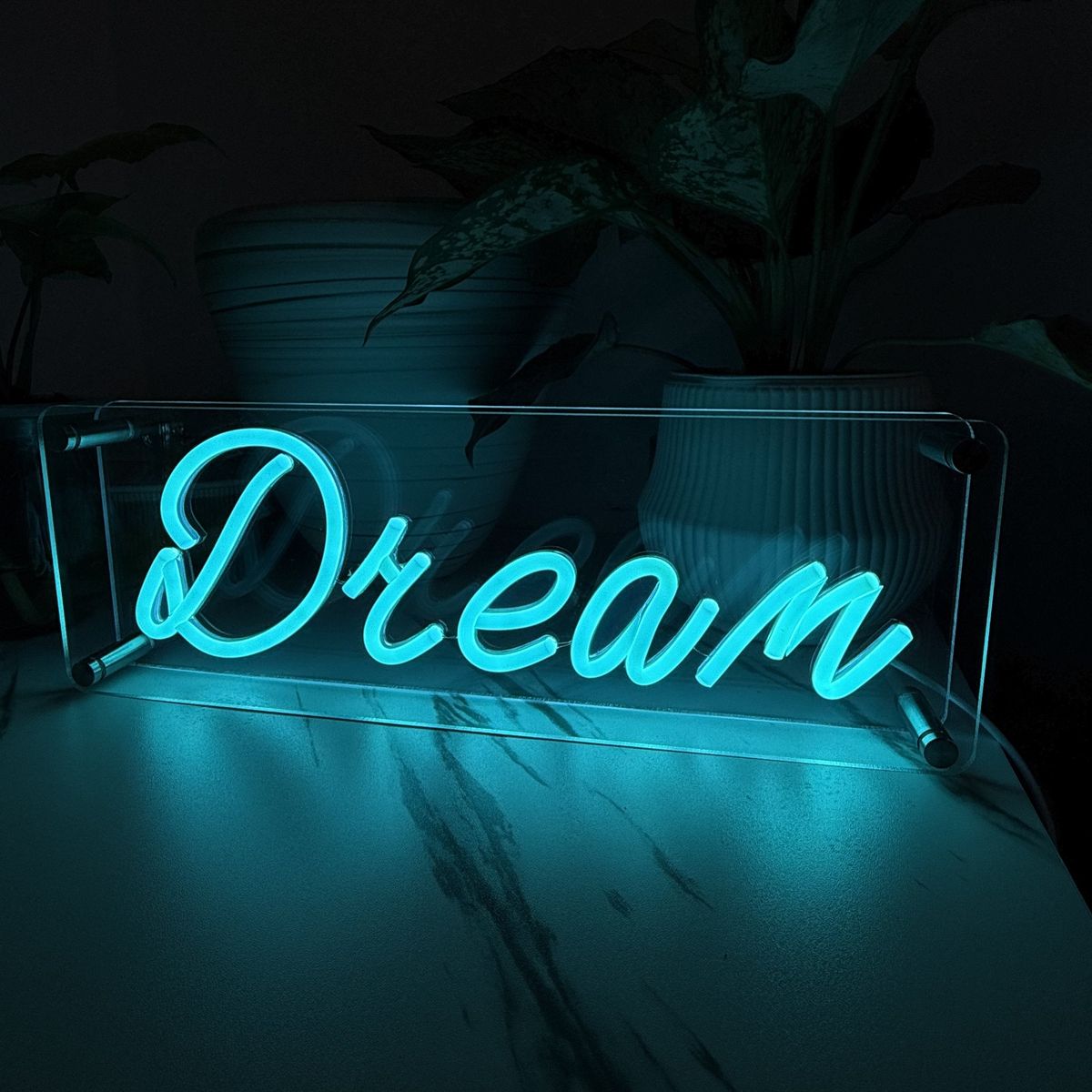 Lightish Dream Led Neon Box Bordlampe