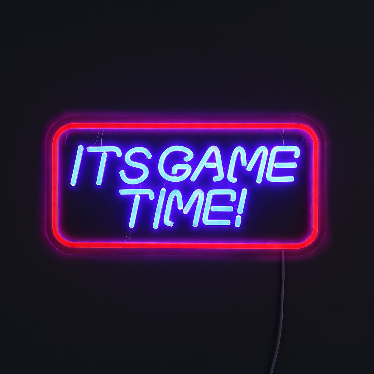 Lightish Its Game Time Neon Væglampe