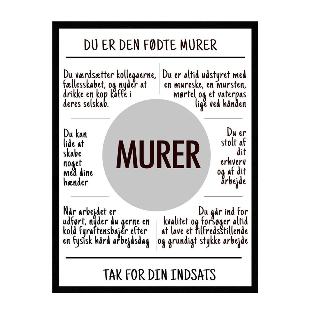 Murer plakat