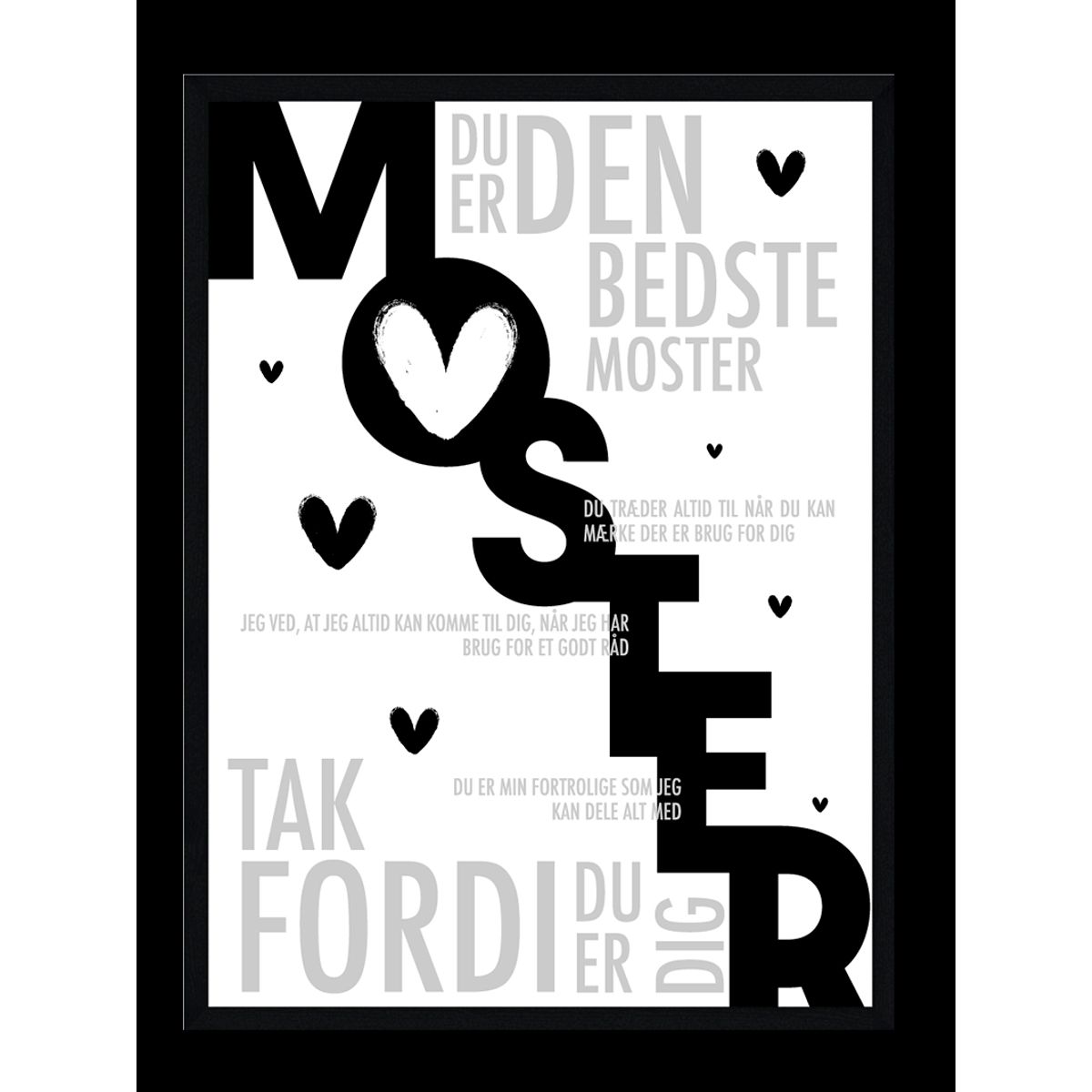 Moster plakat - Personlig plakat