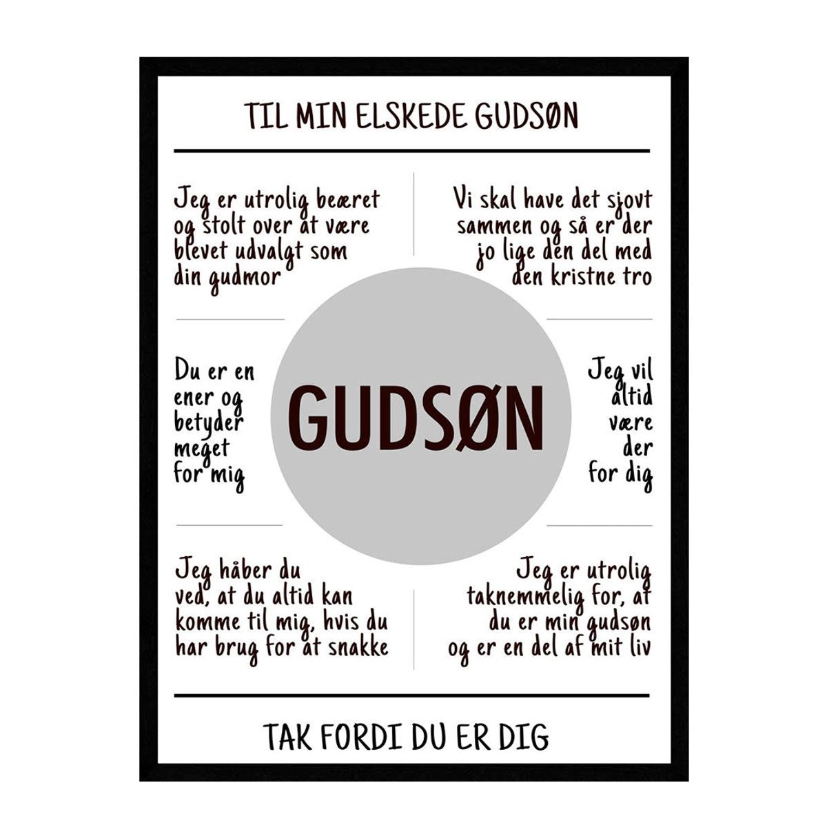 Gudsøn plakat