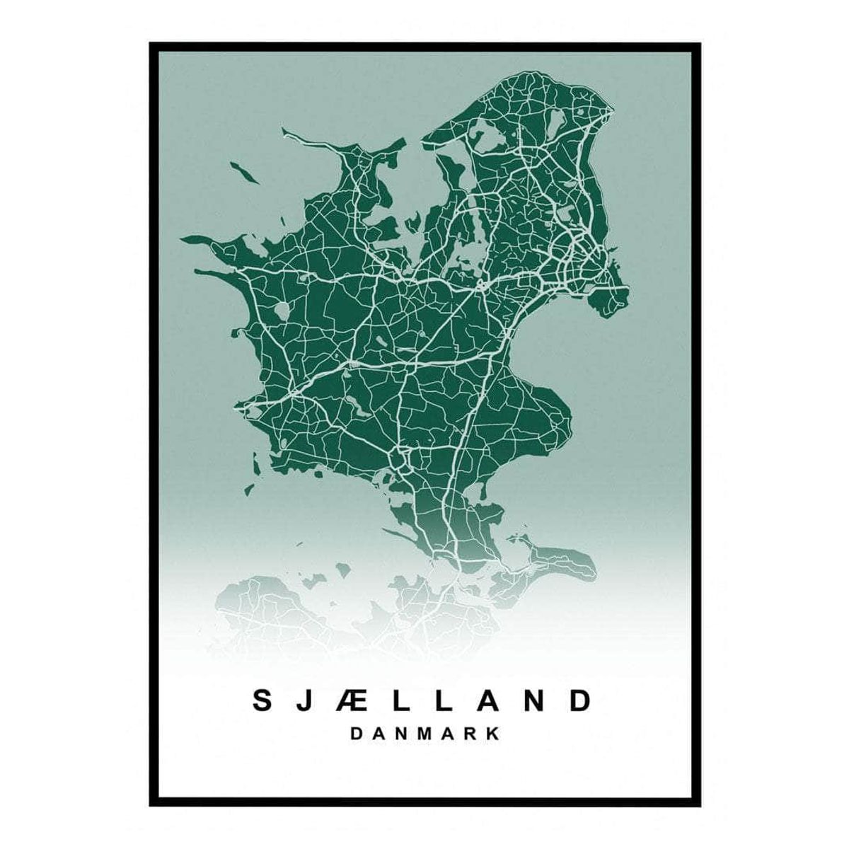 Sjælland plakat