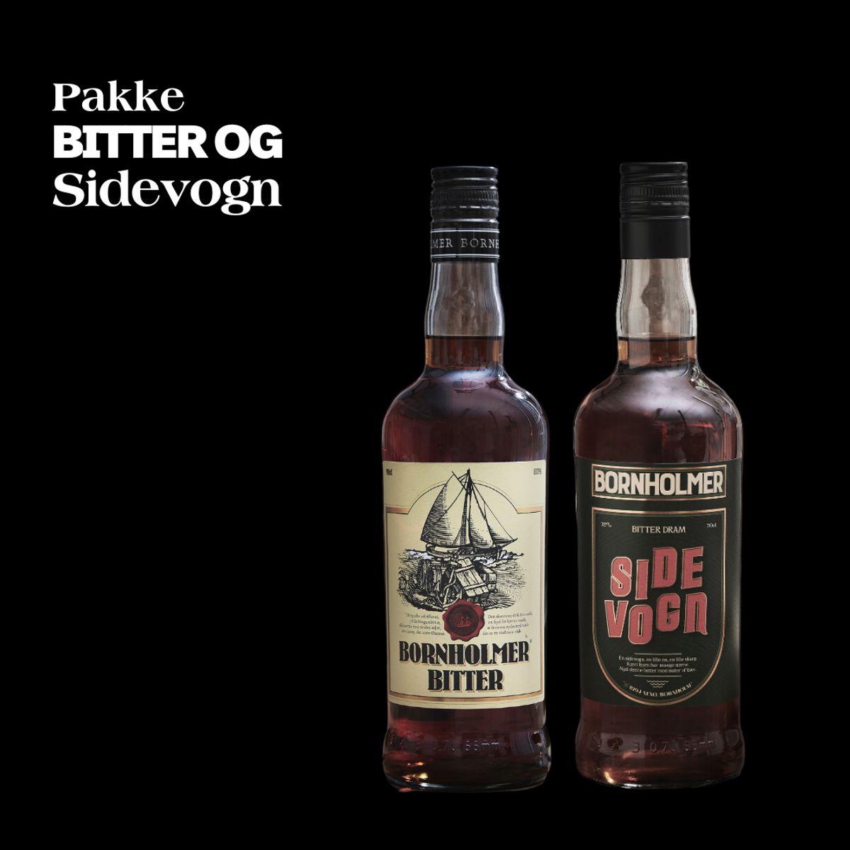 Pakke - Bitter & Sidevogn