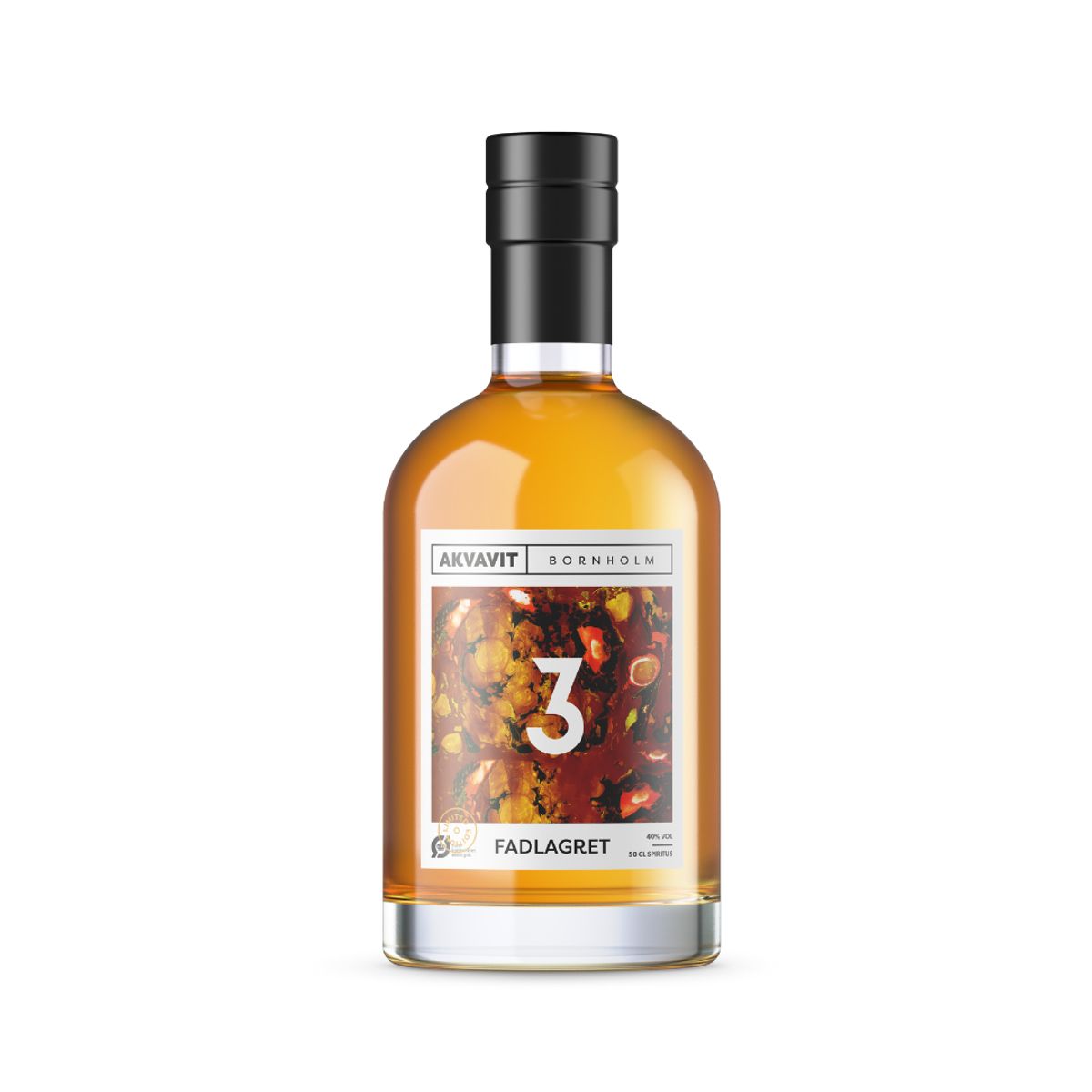 Akvavit Bornholm - Fadlagret 40% - 50 cl