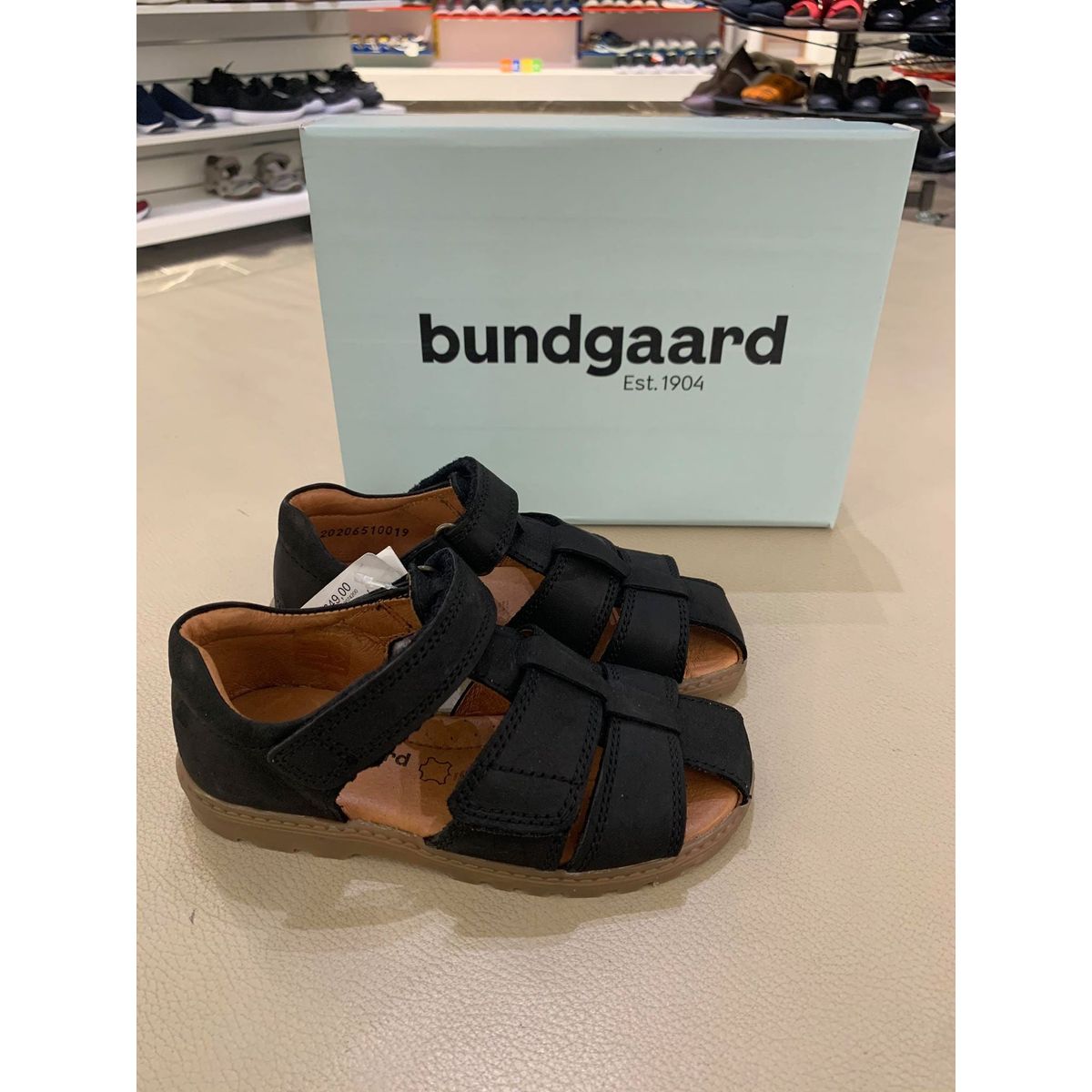 Bundgaard, Sandal med lukket snude - Sort - 32