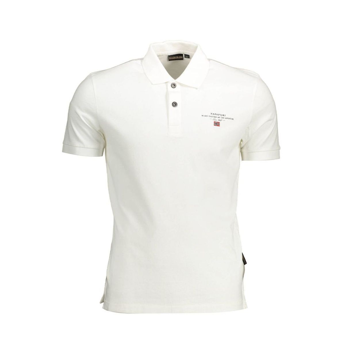 Napapijri Hvid Bomuld Polo Shirt