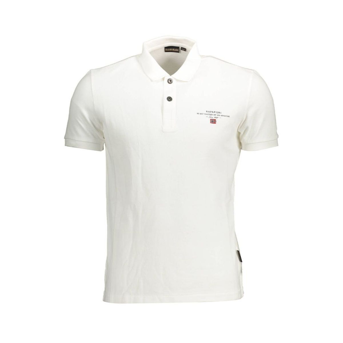 Napapijri Hvid Bomuld Polo Shirt