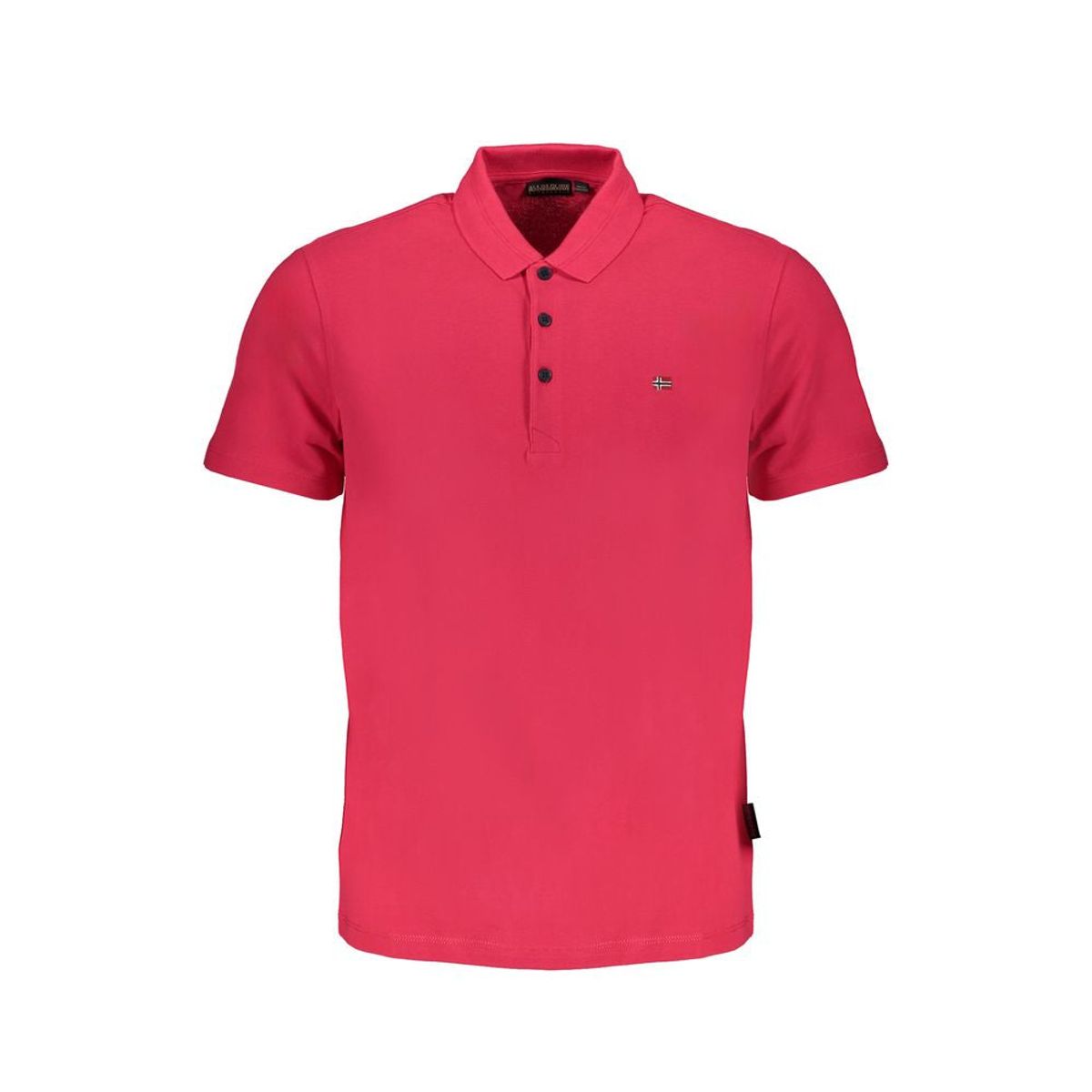 Napapijri Pink Cotton Polo Shirt